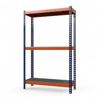 Стеллаж металлический Профи-Т 2000x1240x1005 мм. Полки: оцинк. мет. перф. усил. 3 шт.