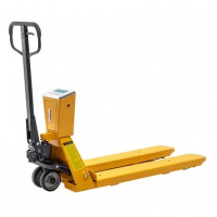 Гидравлическая рохля с весами SBC 2500 (г/п 2,5 т, вилы 1150x550 мм) SMART