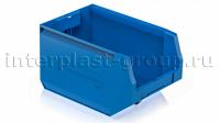 Складской лоток/контейнер для зап. частей, крепежей, голубой, 350x225x200 мм