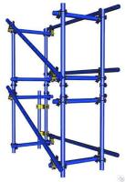 Хомутовые леса серии ЛХ-30-Л