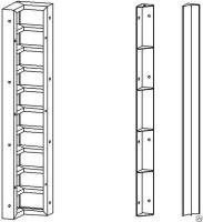 Угловой элемент L=0,5м профиль 2,5 мм