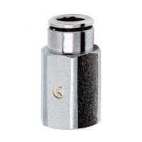 Фитинг цанговый прямой Camozzi 6463 8-1/4