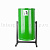 Урна уличная металлическая 21 л круглая зеленая