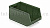 Складской лоток/контейнер для зап. частей, крепежей, темно-зеленый, 500x300x250 мм