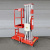 Телескопический одномачтовый подъемник ZX-1-080 OXLIFT 8000 мм 125 кг