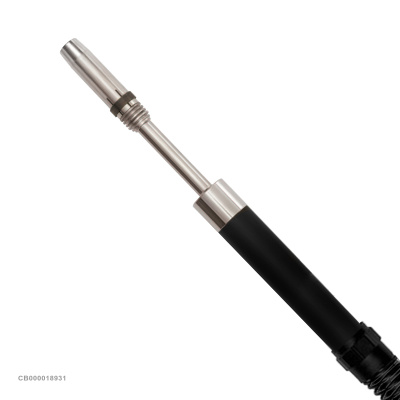 Сварочная горелка mig Abicor Binzel AUT 501 D WZ-0 4м (550 А, ⌀ 1,0-1,6 мм, 4 м, вода, прямой гусак)